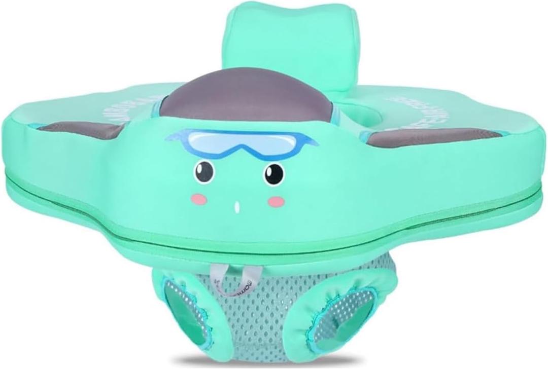 Mambo Baby Pool Float Non Inflatable Baby Float Baby Swimming Float with Safe Seat for Age 3-24 Months Toddler
