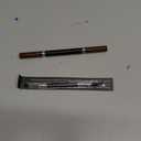 Eyebrow Pencil, 2-in-1 Waterproof Eyebrow Pen, with 2 Tip Microblading Eyebrow Pencil and Ultra-Precise Brow Pencil, with Eyebrow Brush, Eyebrow Pencils for Women, Natural Hair-Like Brows-Black Brown