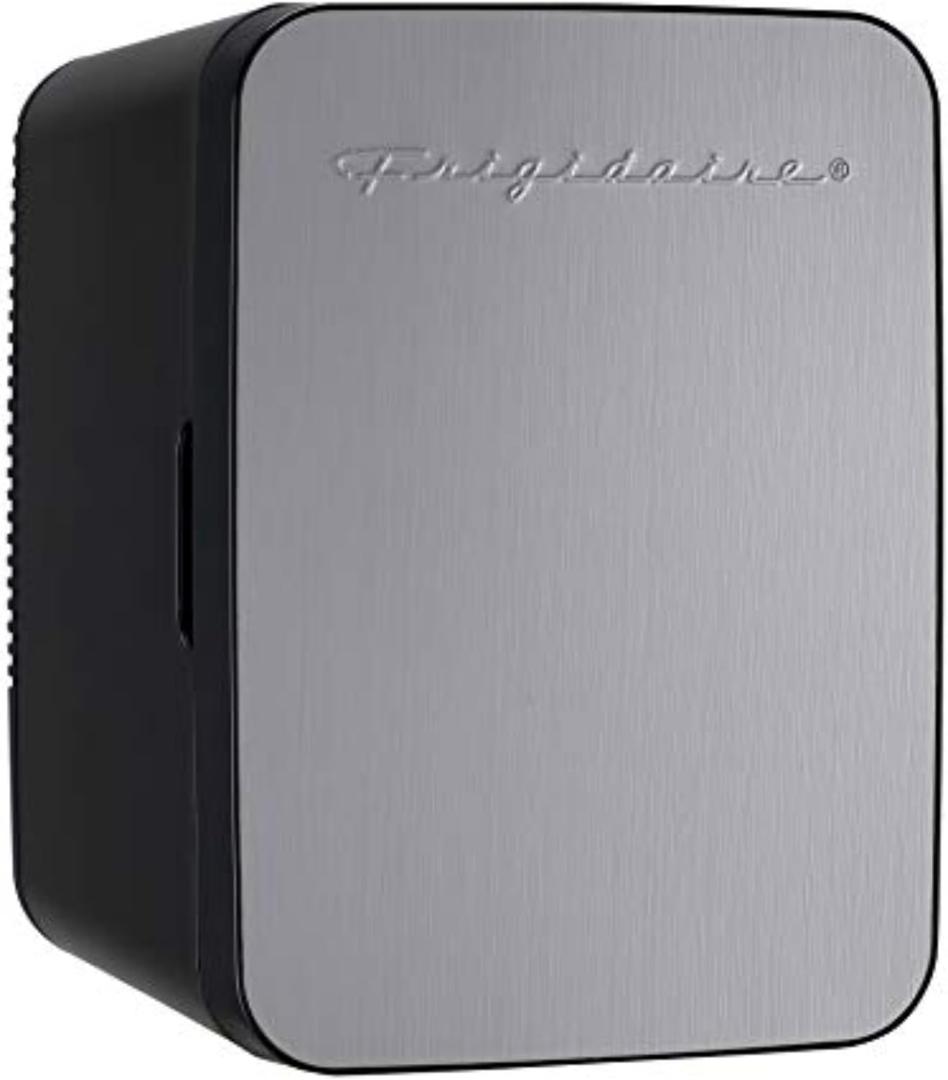Frigidaire Portable 10L, 15-can Mini Fridge Brushed Stainless Rugged Refrigerator, EFMIS188-SS, Standard
