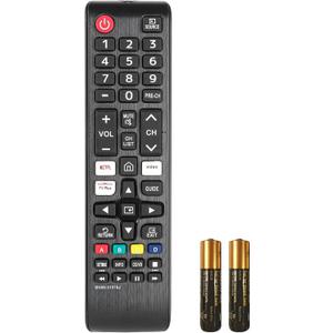 BN59-01315J New Replaced Remote Control for Samsung Smart TV UN50TU7000F UN55TU7000F UN58TU7000F UN58TU700DF UN65TU7000F UN43TU7000F UN65TU700DF with Netflix PrimeVideo Keys (with Batteries)