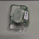 6 Pcs Metal Hinged Tin Box Container Mini Portable Small Storage Container Kit with Lid for Home Storage 3.7x2.3x0.8 Inch, Silver