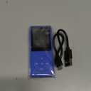 MP3 Player, Music Player with 16GB Micro SD Card, Build-in Speaker/Photo/Video Play/FM Radio/Voice Recorder/E-Book Reader, Supports up to 128GB (Dark Blue)