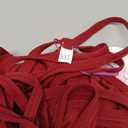 Avidlove Women's Lingerie Sexy Bodycon Nightgown Lace Neckline Babydoll Chemise Cotton Sleepwear Halter Dress Slip XXL (Maroon)