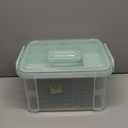 First Aid Kit Container, Clear Organizer Box, Medicine Storage Organizer