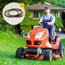 Replacement Deck Belt Made with Aramid Cord for AYP 174883,532174883; Husqvarna 174883, 531300767, 532174883; Scag 483615; 5/8"x97"