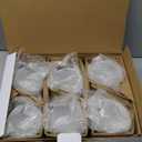 Cricut Beveled Blank, Ceramic-Coated, Dishwasher & Microwave Safe Mug to Decorate, Mug Press & Infusible Ink Compatible,12 Oz Sublimation, Ideal for Crafts and Printing, 6 Count, White