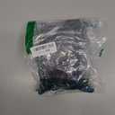 24PCS Square Silicone Chair Leg Floor Protectors, (1 Inch Black) (Medium)