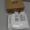 Zippered Twin Mattress Protector Waterproof (4/5/7/9Inches), Mattress Cover Fits for Amazon Basics & ZINUS Box Spring Mattress for Kids, 6 Sides Wrapping Zippered Mattress Encasement