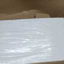 4 Pack 40 Gallon Corrugated Cardboard Disposable Trash Cans, White