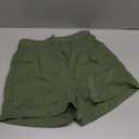 PRETTYGARDEN Women's Summer 2 Piece Outfits Sleeveless Matching Sets Button Down V Neck Vest Waistcoat and Pockets Shorts (Army Green) S