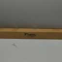 TONIAL1 Inch Double Curtain Rods 72 to 144 Inch (6 to 12 ft), Heavy Duty Decorative Drapery Rod for Windows 69 to 140 Inch (5.75 to 11.7 ft) with Classic Cap Finial, Black