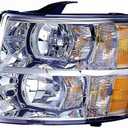 DEPO 335-1145L-AC Replacement Driver Side Headlight Assembly (This product is an aftermarket product. It is not created or sold by the OE car company) Pack of 2