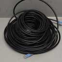 VOIETOLT Cat 6 Outdoor Ethernet Cable 100 ft, 24AWG 10Gbps Cat6 Cable Cord Waterproof Direct Burial LLDPE UV Jacket, Internet Network Cable with 20 Ties Support POE Cat6 Cat5e Cat5, CCA, UTP for PC