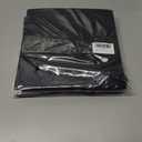 2 x Unisex Adult Matte Graduation Cap with Tassel Year Charm (Black)