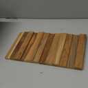 Wall!Supply 3D Wall Panels – Reclaimed Vertical Asian Teak Wood – Home Decor Wallpaper Alternative for Living Room, Bedroom & Office – Easy DIY Installation – 16 Pack, Covers 11.15 Sq Ft