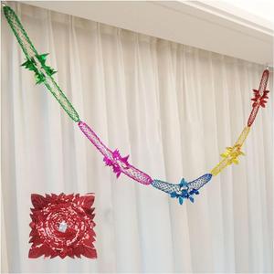 Christmas Decorations Christmas Foil Garland Tree Ceiling Party Hanging Decorations for Christmas Tree Wall Window Home Office