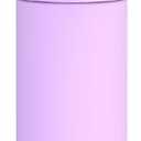 THERMOS FUNTAINER 16 Ounce Stainless Steel Vacuum Insulated Bottle with Wide Spout Lid, Neon Purple