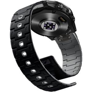 Bandletic Quick Fit 22mm Watch Bands Compatible with Garmin Fenix 8 47mm Band - Silicone Magnetic Watch Band for Fenix 7 6 Pro/5 Plus/Instinct 3 E 45mm 2/Forerunner 965/Approach S70/S62/S60/Epix Pro2