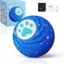 Lovkid Smart Interactive Dog Toys Vibrating & Rolling Chew-Resistant E-TPU Dog Ball for Aggressive Chewers, USB-C Rechargeable and Waterproof, Keep Dogs Busy and Entertained