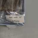 Grey Highlights Hair Wefts Sew in Hair Extensions Real Human Hair Bundle,Brown Balayage Gray Highlights Hand Tied Weft Hair Extension Remy Human Hair Double Wefts Sew in Weave Extensions 12 Inch 80G