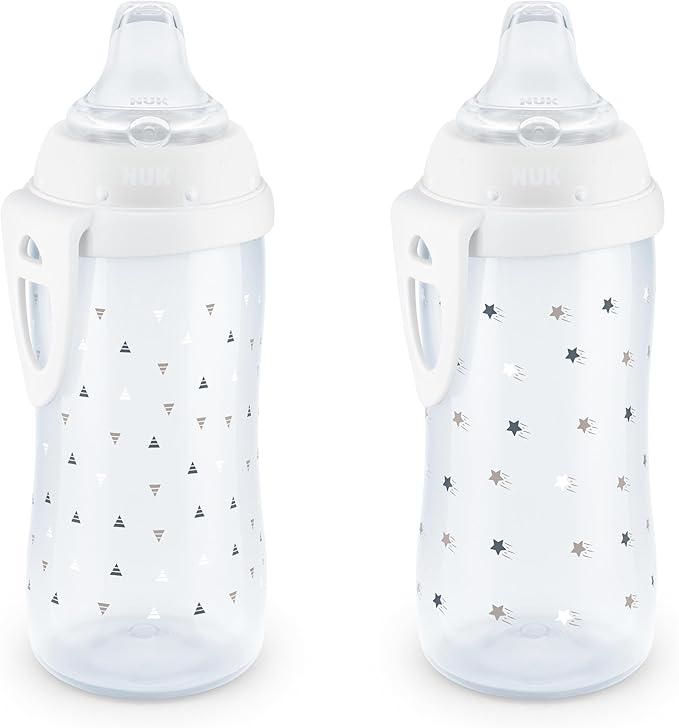 NUK Active Sippy Cup, 10 oz, 2 Pack, 12+ Months, Timeless Collection,  Exclusive