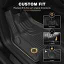 Automotive Floor Mats & Cargo Liners Trunk Set Compatible with 2017-2025 2026 Jeep Compass Trunk Mat Cargo Liner TPE All Weather Custom Fit for 2026 Compass Accessories, Black