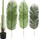 PRETYZOOM Artificial Palm Tree 160cm Fake Plants with Pot Indoor Faux Tropical Floor Plant for Home Office Outdoor Housewarming Decoration
