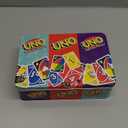 Mattel Games UNO Card Game with 2 Add On Packs & Collectible Tin for Kids, Adults & Family Game Night. 2 to 10 Players 