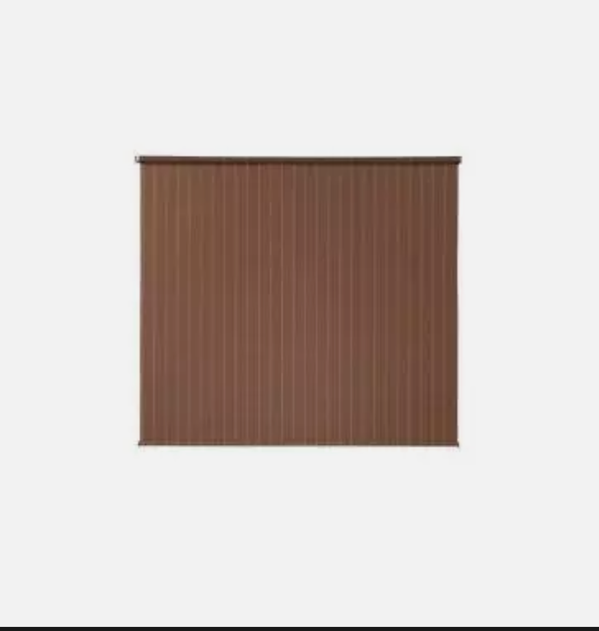 NEW Coolaroo Exterior Cordless Roller Shade 72" x 72" Brown