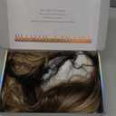 BLONDE UNICORN Blonde Highlight Synthetic Lace Front Wig 13X6 HD Lace Long Glueless Heat Resistant Body Wavy Glueless Wig for Women Daily Party Use 26IN