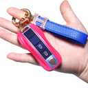 Mini Stun Gun with LED Flashlight and Wrist Strap – Unique Key fob Design
