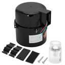 6316220F Silencer Spa Blower, 1.5 HP 240V 3.8A High-Performance Motor, Quiet and Shock-Absorbing Operation, OEM-Style Replacement for Hot Tubs and Spas, Fits Standard 2" Plumbing, Easy Installation