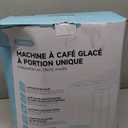 Hot & Iced Coffee Maker with Magnetic K-Pod Organizer (Pods Not Included), Stores 10 Pods, 4-5 Cups Coffee Maker & Single-serve Brewer for K Cup & Grounds, 40oz Removable Water Tank, Black