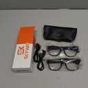 SKYWAY 2pack Reading Glasses Lighted Rechargeable Bright LED Readers with Lights