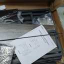 Aheaplus Gaming Desk with LED Strip & Power Outlet, 59Inch Reversible Computer Desk with Monitor Stand & Storage Shelves, Home Office Desks with Fabric File Drawer, Gamer Table PC Desk, Black Oak