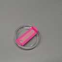 Replacement 40 oz Tumbler Lid Compatible with Stanley Cup, Dustproof Spill Proof Splash Resistant Tumbler Covers Fit for Stanley Tumbler and More Coffee Mugs,Pack of 1 (Hot pink)