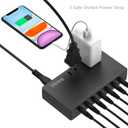 Hiree Guitar Pedal Power Supply 7 DC Output for 9V Effect Pedal Board with 2 AC Outlets for Charging Speaker, Musical Instruments