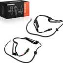 A-Premium 2PCS Rear ABS Wheel Speed Sensor Compatible with Kia & Hyundai Models - Sorento 2011-2013, Veracruz 2007-2011, AWD