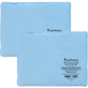 Core Products Soft Comfort CorPak, No Frost Hot and Cold Therapy Pack - 10" x 13", Made in The USA- 2 Pack