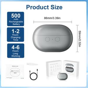 Electric Nail Clippers for Seniors for Adults,Baby (Grey)