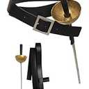 Cekalue Kids Cosplay Sword Adjustable Leather Holder Belt Medieval Pirate Cat in Boots Costume Accessory