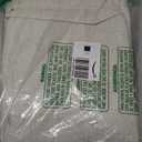 FMFUNCTEX 100% White Blackout Curtains for Bedroom, White Weave Textured Curtains 84 Inches Long Thermal Insulated Curtain for Living Room, Black Out Drapery Grommet Room Darkening 2 Panels