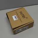 FUTEI Cream Chenille Decorative Throw Pillow Covers 18x18 Inch Set of 2, Soft Embossed Striped Textured Cushion Case, Modern Home Decor for Couch Bed Living Room