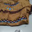 Native American Costume Girls Dress Indigenous American Indians Kids Party Cosplay 11-12 Years Brown