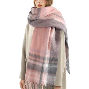 Scarfs for Women Winter Women Warm Scarf Long Shawl Large Scarves Cold Weather Thick Blanket Scarfs Colorful Plaid
