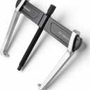Reywoo 2-Jaw Reversible Gear Puller for External (11.6" Max) & Internal (13.2" Max) Pulling, Heavy-Duty Bearing, Flywheel, Pulley and Gear Remover Tool, Adjustable CR-V Steel