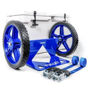 Cooler Wheel Kit for Yeti, RTIC, Igloo and most other brands - Cooler Cart - Easy-to-install Dolly With Wheel Attachment - Durable, Rust-Resistant Powder-Coated Stainless Steel