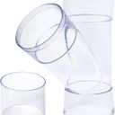 POWERTEC 70308 4 Inch ID Y Fitting for 4 Inch OD Dust Collection Pipes, Adapters and Fittings with Splice for 4" ID Dust Collection Hose Connector, 1 pack