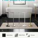 Freestanding Toilet Paper Holder Stand, 4.57 LB Weighted Base Toilet Paper Stand with Pivoting Arm, 304 Stainless Steel Floor Toilet Roll Holder No Drilling, 25.6 Inch, Gold