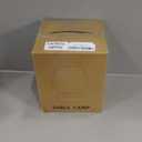 Seealle Touch Table Lamp for Nightstand - Small Bedside Lamp for Bedroom Living Room Night Stands, Desk Lamp with White Glass Shade for Small Spaces, 3 Way Dimmable, LED Bulbs, Gifts